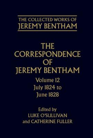 Kniha Correspondence of Jeremy Bentham Luke O'Sullivan
