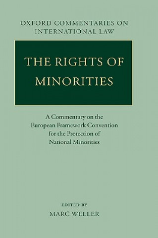 Kniha Rights of Minorities Marc Weller