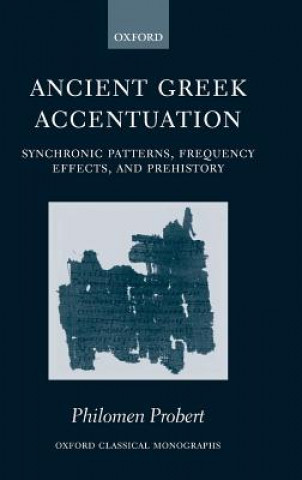 Kniha Ancient Greek Accentuation Probert
