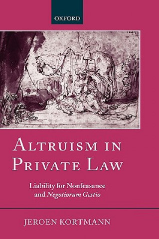 Buch Altruism in Private Law Jeroen Kortmann