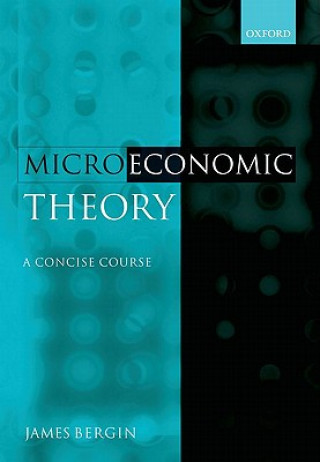 Könyv Microeconomic Theory James Bergin