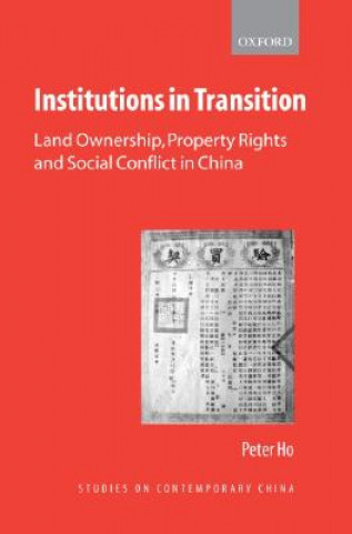 Kniha Institutions in Transition Peter Ho