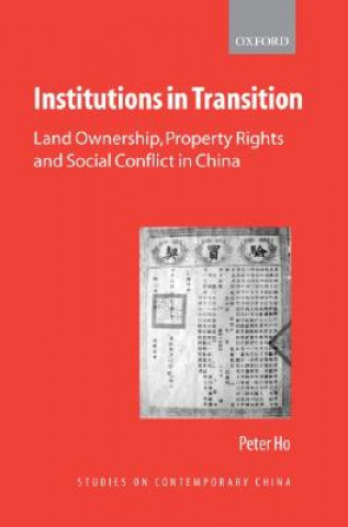 Book Institutions in Transition Peter Ho