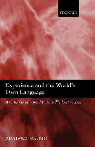 Book Experience and the World's Own Language Richard Gaskin