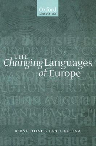 Carte Changing Languages of Europe Bernd Heine
