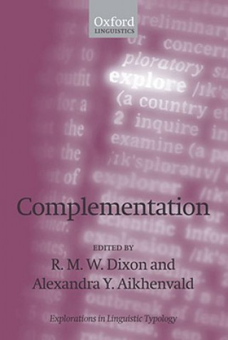 Könyv Complementation R. M. W. Dixon