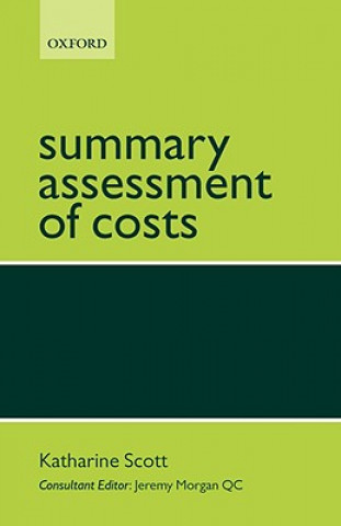 Book Summary Assessment of Costs Katherine Scott