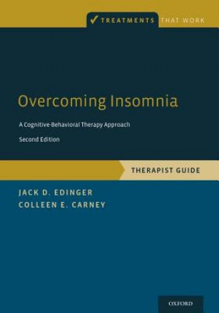 Book Overcoming Insomnia Colleen E. Carney