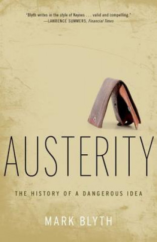 Kniha Austerity Mark Blyth