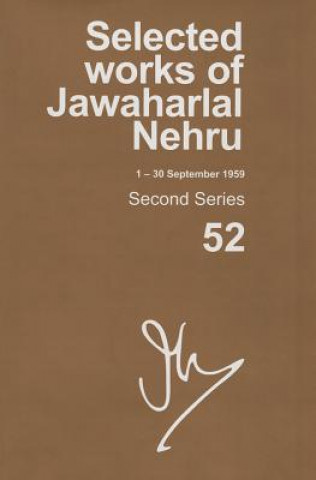 Book Selected Works of Jawaharlal Nehru (1-30 September 1959) Madhavan K. Palat