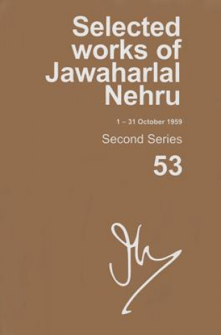 Könyv Selected Works of Jawaharlal Nehru (1-31 October 1959) Madhavan K. Palat