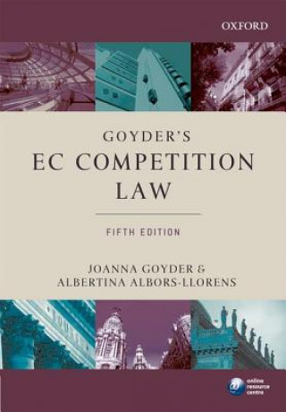 Könyv Goyder's EC Competition Law Joanna Goyder