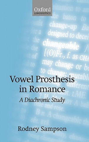 Livre Vowel Prosthesis in Romance Rodney Sampson