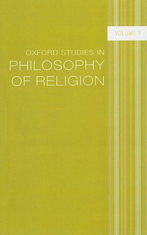 Könyv Oxford Studies in Philosophy of Religion Jonathan L. Kvanvig