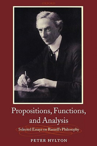 Książka Propositions, Functions, and Analysis Peter Hylton