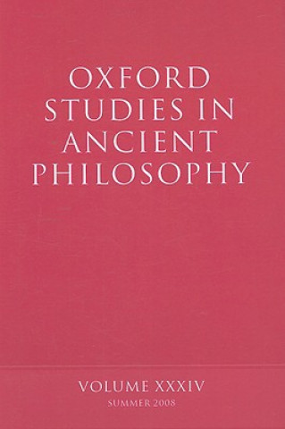Książka Oxford Studies in Ancient Philosophy David Sedley