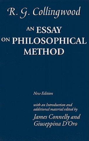 Kniha Essay on Philosophical Method R.G. Collingwood