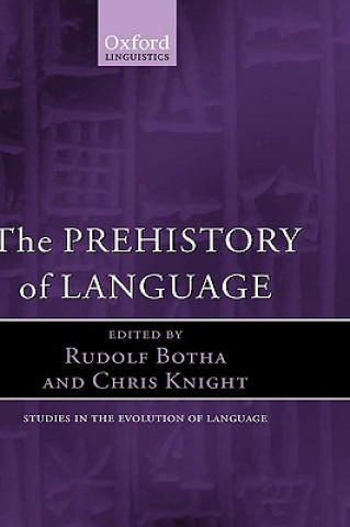 Book Prehistory of Language Rudolf Botha