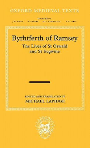 Carte Byrhtferth of Ramsey Michael Lapidge