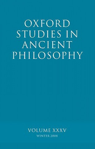 Buch Oxford Studies in Ancient Philosophy XXXV Brad Inwood