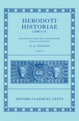 Carte Herodotus: Histories, Books 1-4 (Herodoti Historiae: Libri I-IV) N G Wilson