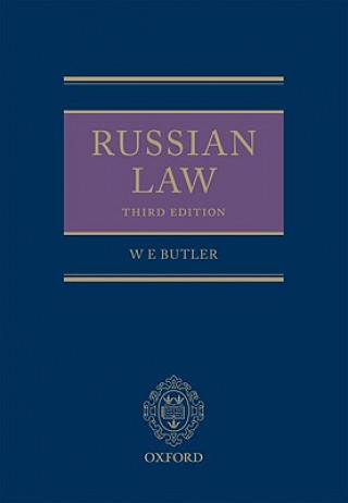 Book Russian Law William Butler