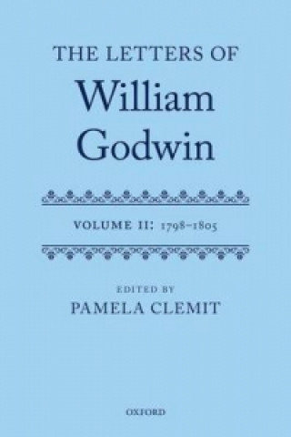 Kniha Letters of William Godwin Pamela Clemit