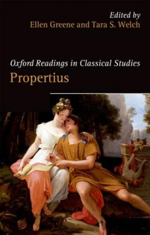 Carte Oxford Readings in Propertius Ellen Greene