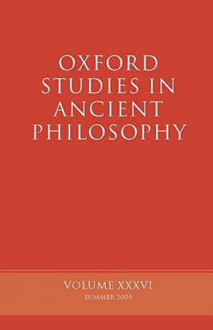Könyv Oxford Studies in Ancient Philosophy, Volume XXXVI Brad Inwood