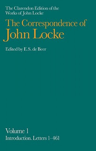 Kniha John Locke: Correspondence E. S. De Beer