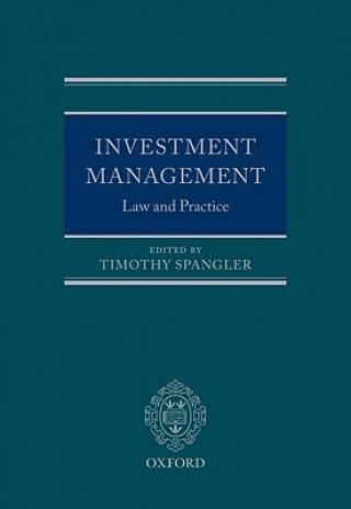 Kniha Investment Management Timothy Spangler