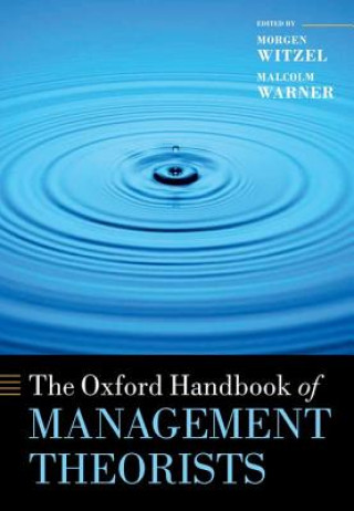 Carte Oxford Handbook of Management Theorists Morgen Witzel