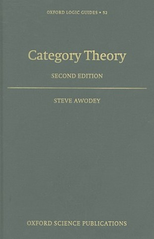 Könyv Category Theory Steve Awodey