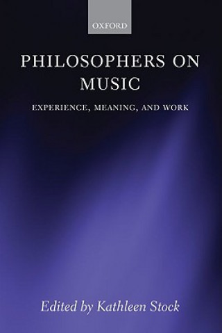 Buch Philosophers on Music Kathleen Stock