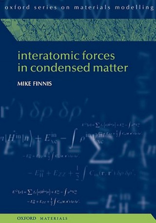 Carte Interatomic Forces in Condensed Matter Mike Finnis
