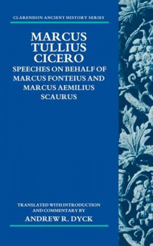 Knjiga Marcus Tullius Cicero Andrew R. Dyck