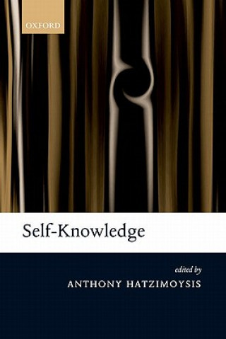 Könyv Self-Knowledge Anthony Hatzimoysis