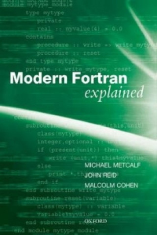 Könyv Modern Fortran Explained Michael Metcalf