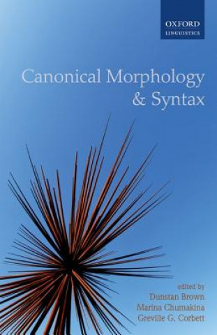 Carte Canonical Morphology and Syntax Dunstan Brown