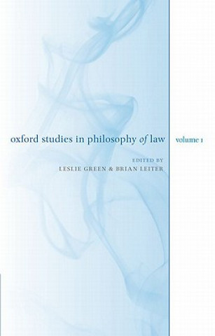 Libro Oxford Studies in Philosophy of Law: Volume 1 Leslie Green