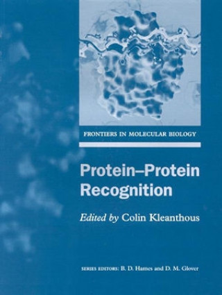 Kniha Protein-protein Recognition Colin Kleanthous
