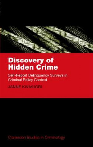 Kniha Discovery of Hidden Crime Janne Kivivuori