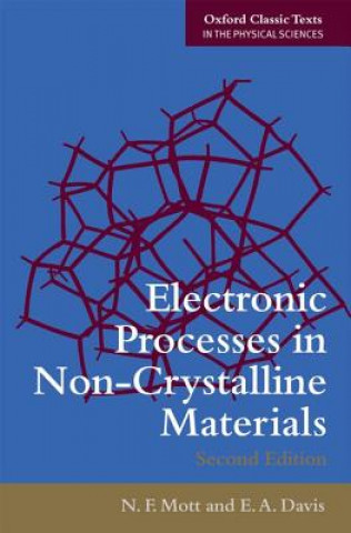 Книга Electronic Processes in Non-Crystalline Materials Nevill Francis Mott