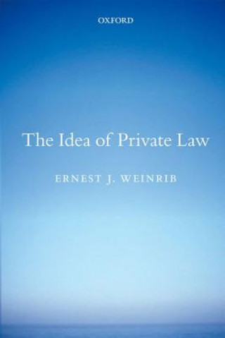 Livre Idea of Private Law Ernest J. Weinrib