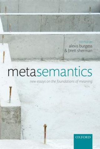 Kniha Metasemantics Alexis Burgess