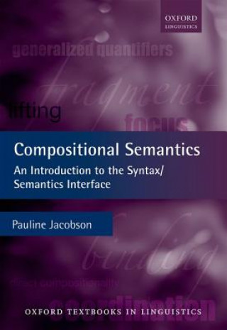 Buch Compositional Semantics Pauline Jacobson