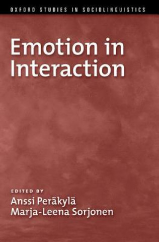 Carte Emotion in Interaction Anssi Perakyla