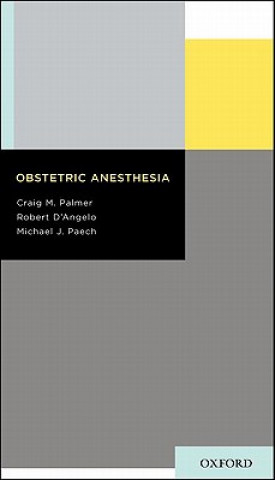 Buch Obstetric Anesthesia Craig M. Palmer