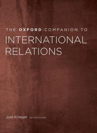 Kniha Oxford Companion to International Relations Craig N. Murphy