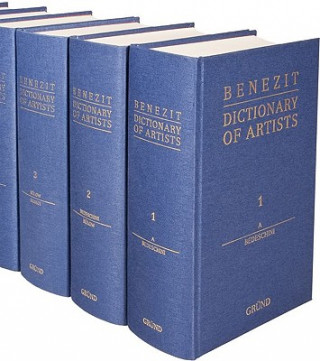 Kniha Benezit Dictionary of Artists 